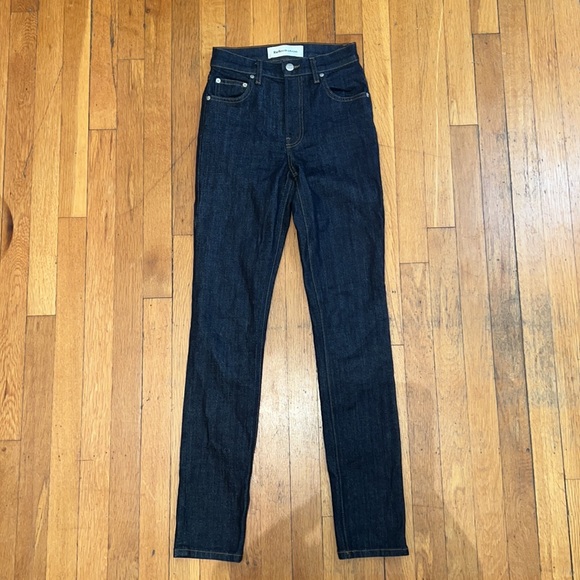 Reformation High & Slim Hayes Blue Skinny Jeans, size 23 - Picture 2 of 10